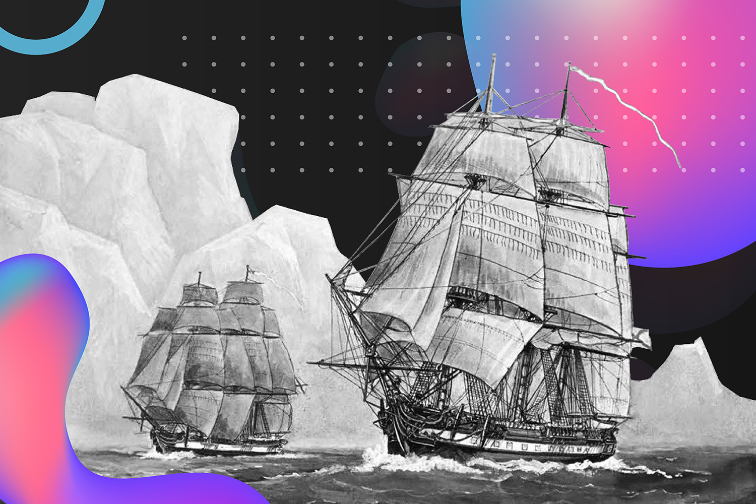 Корабль Беллинсгаузена. Открытие Антарктиды Беллинсгаузеном и Лазаревым рисунок. Открытие Антарктиды карта.